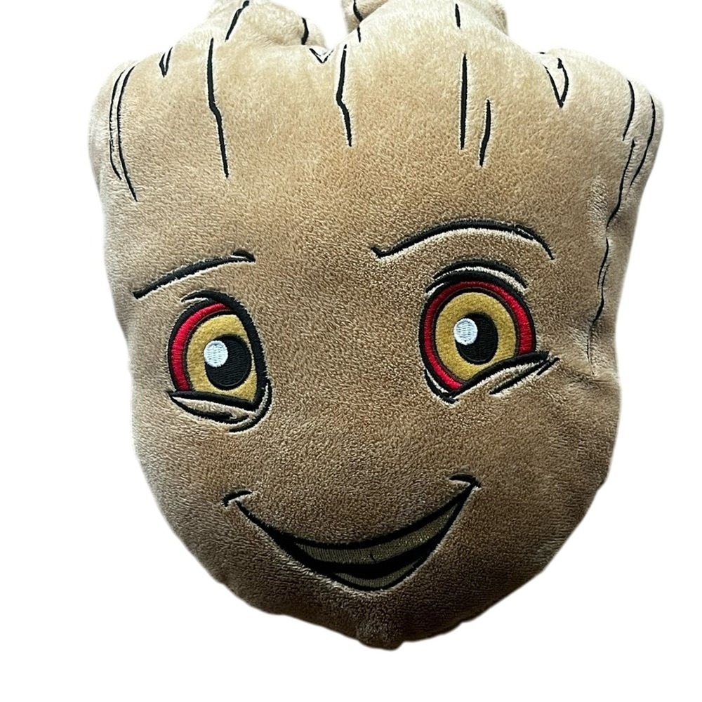 Marvel Guardians of the‎ Galaxy Groot Head Soft Plush Pillow/attaching loops 13"